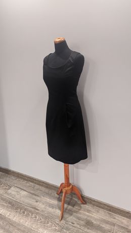Klasyczna czarna sukienka rozmiar 38 H&M