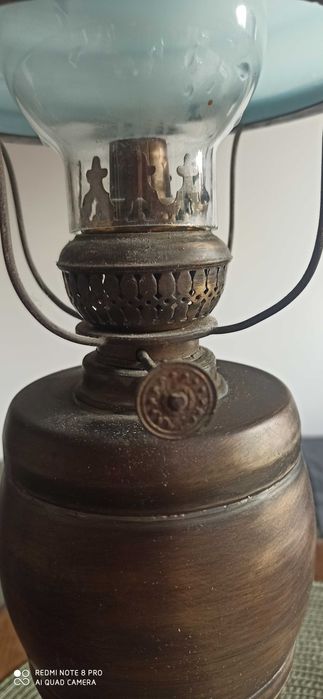 Lampa naftowa antyk