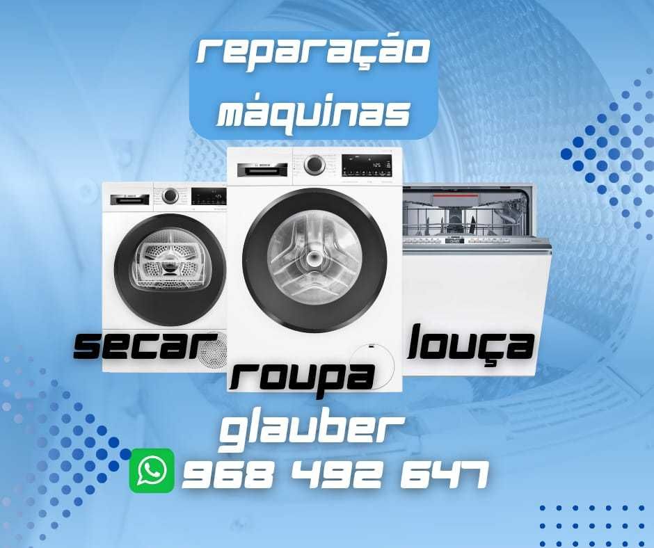 Reparação máquina de lavar roupa/louça/secar