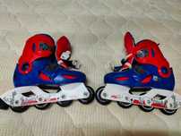 Patins em linha da Oxelo tam. 32-34 usados