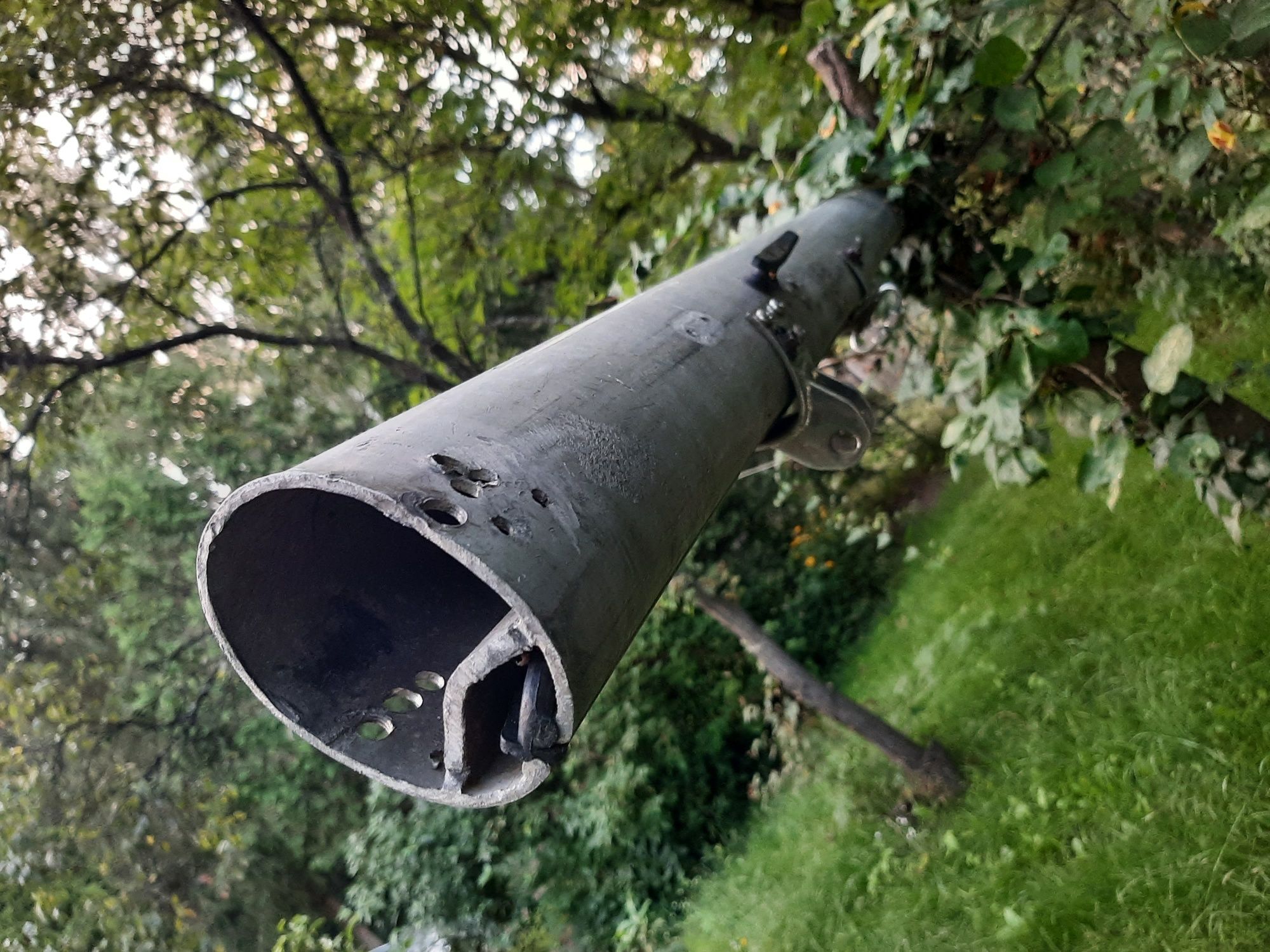 Stępka przechyłowa i maszt