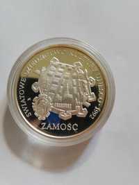 Moneta srebrna Zamość 300000zl 1993