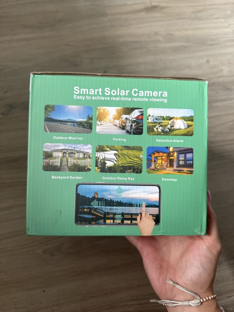 Kamera 360 stopni solarna