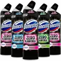 Domestos Zero Kamienia Mix Żel do Czyszczenia Wc 5x750ml