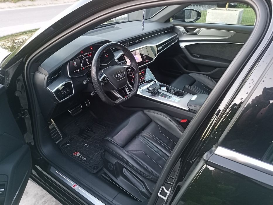 Audi A6 C8 3 X S line,  Quattro, 2.0TDI . Idealny, bogato wyp