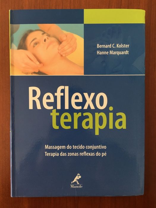 Livro Reflexo Terapia da Editora Manole como novo