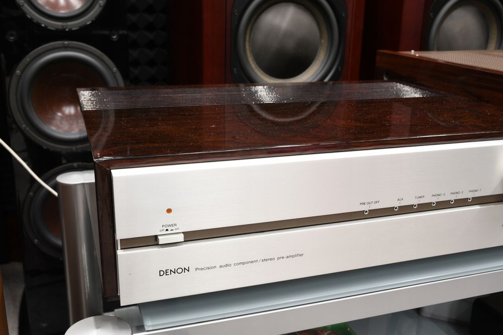 wzmacniacz końcówka mocy przedwzmacniacz Denon POA-1500 i PRA-2000