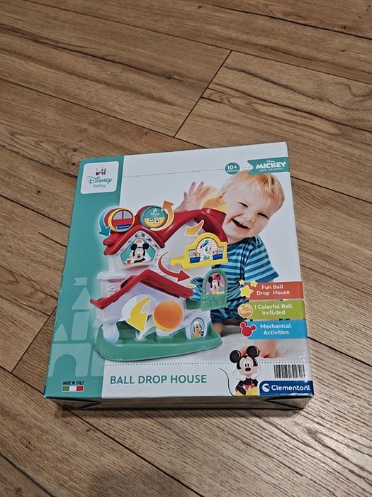 Disney baby domek z torem kulkowym Clementoni