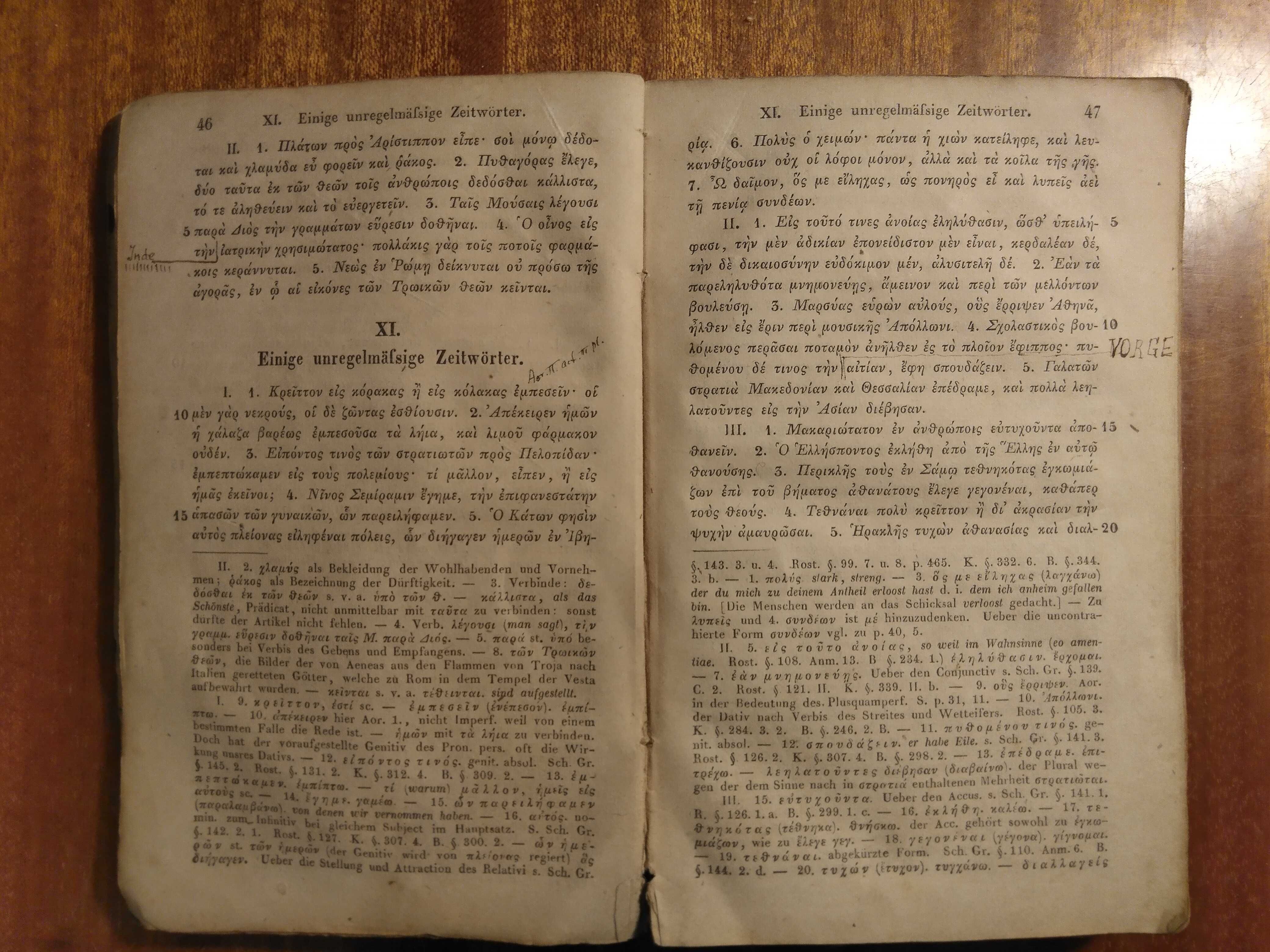 Elementarbuch der grieschischen Sprache - 1863
