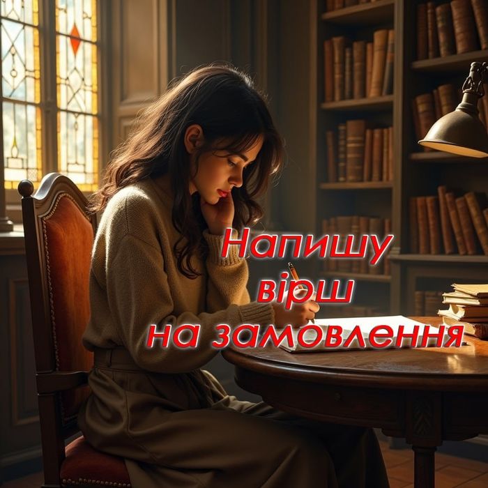 Напишу вірш на замовлення