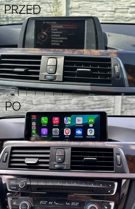 MONTAŻ GRATIS Radio 8.8 cali Android BMW 2, 3, 4 Android Auto+CarPlay