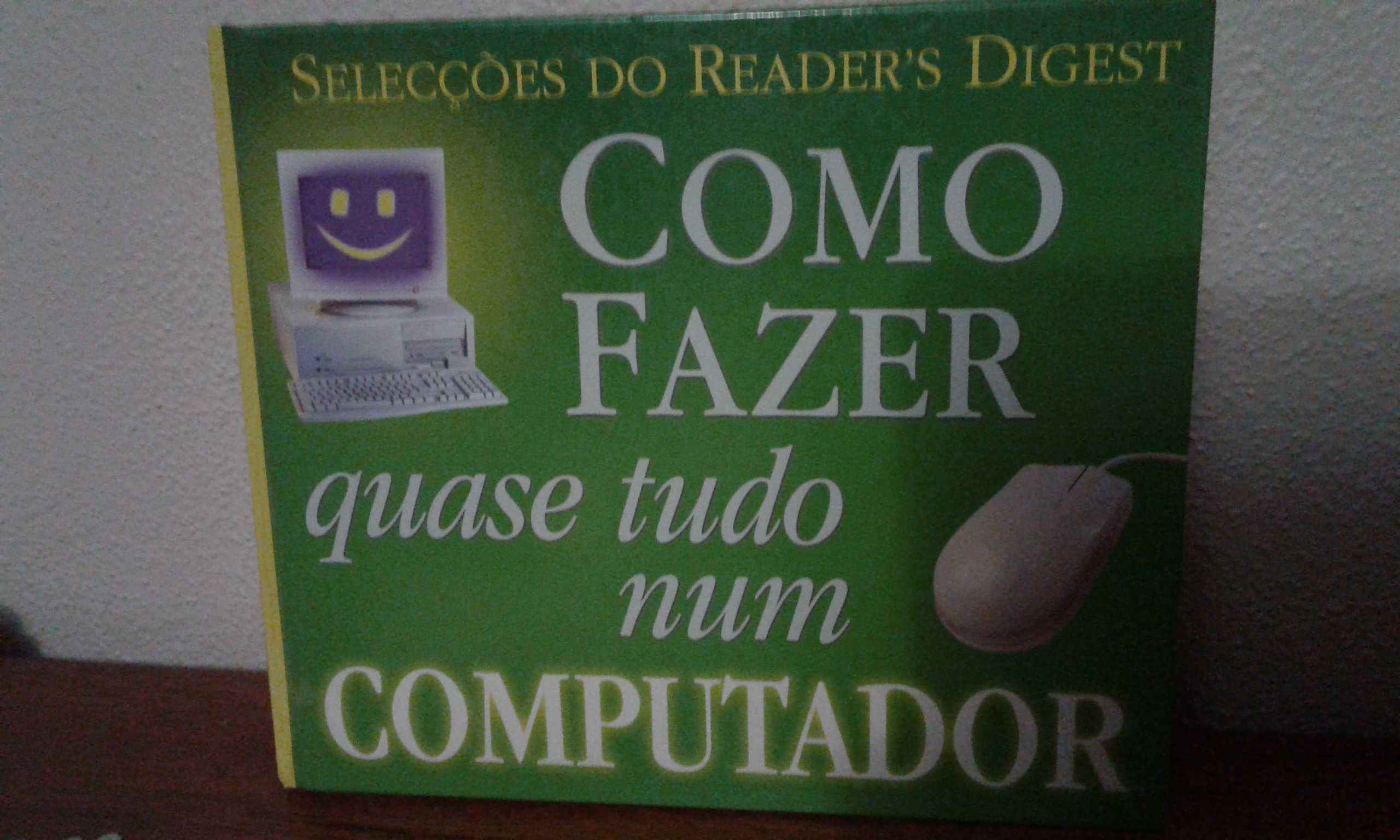 Livro Como fazer quase tudo num computador e outros vários livros