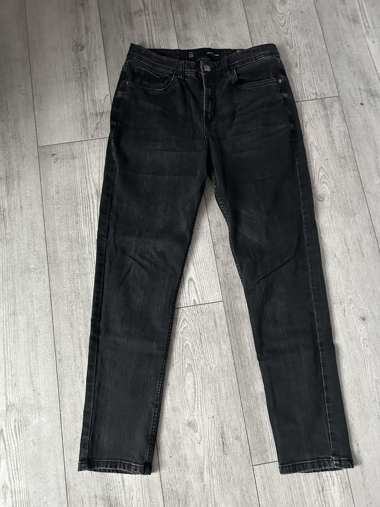 Spodnie jeansy Diverse czarne W31