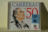 Carreras The 50 Greatest Tracks  2CD Nowy