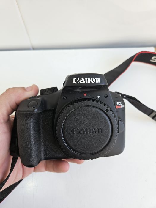 Canon Eos Rebel + lente 50mm