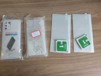2 etui plecki samsung s 10 lite 2 szkla na ekran etui wodne z brokatem