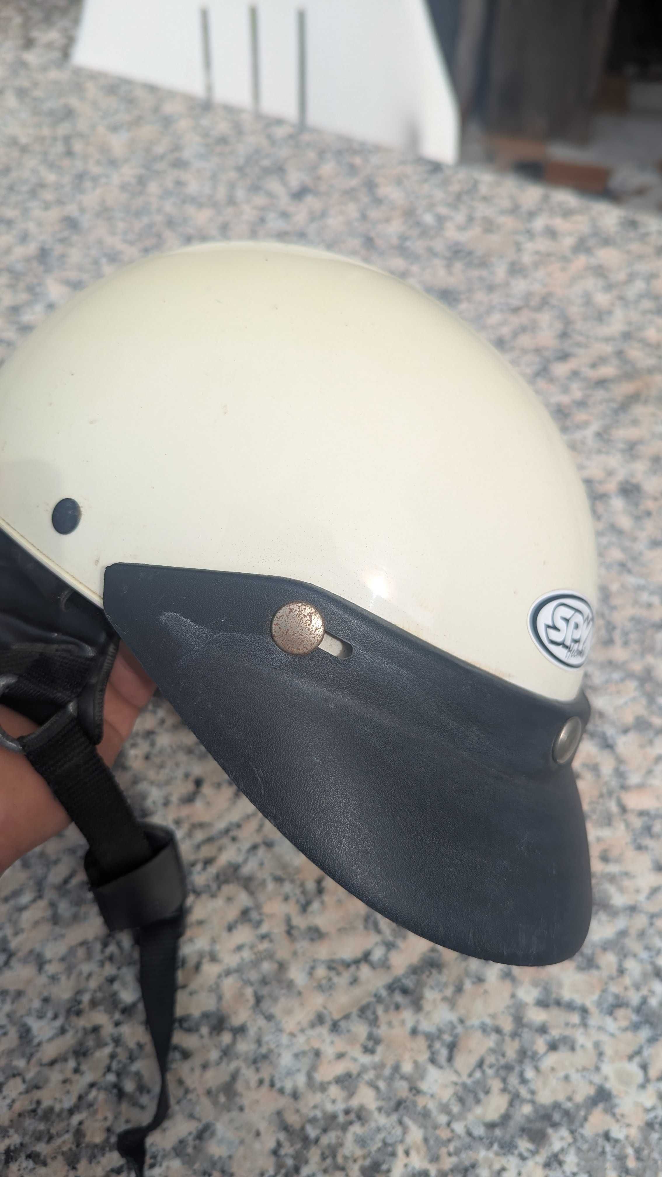 Capacete aberto simples tamanho L