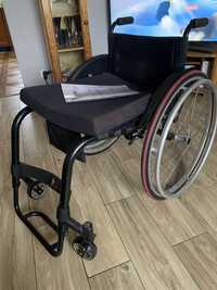 Wózek inwalidzki do aktywnej rehabilitacji z napedem reczyn GTM MUSTAN