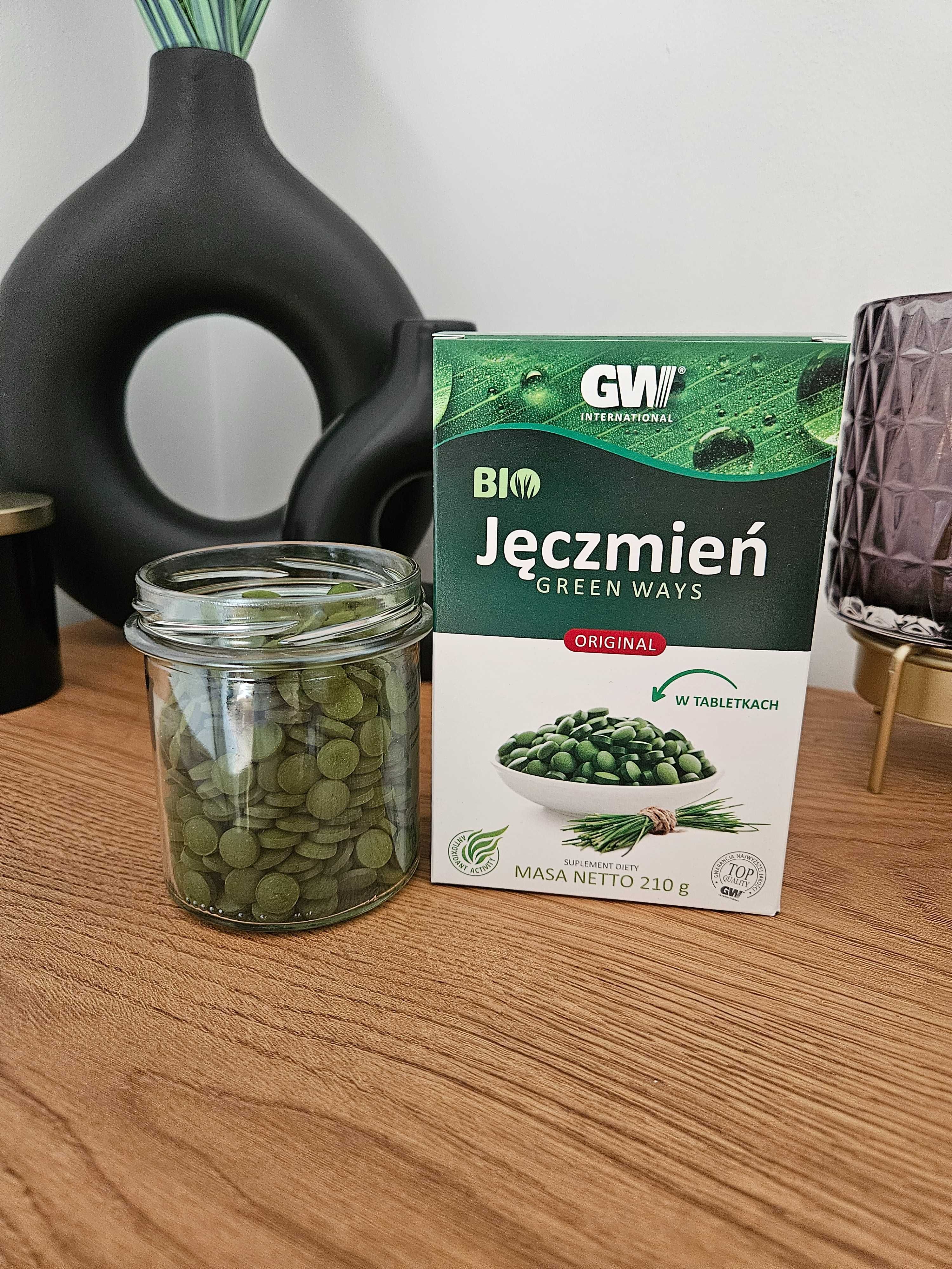BIO Sok z młodego Jęczmienia Green Ways w tabletkach 210g