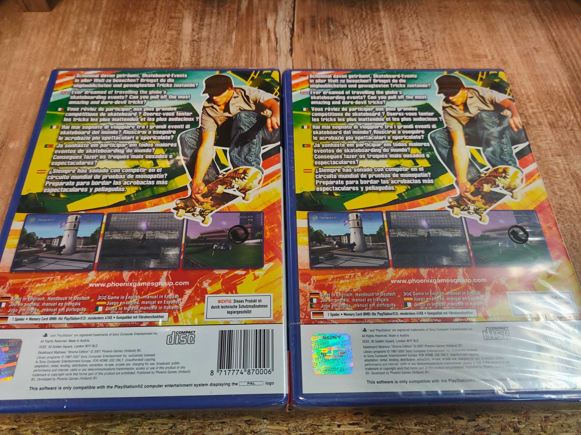 SKATEBOARD Madness Xtreme EDITION PS2 NOWA FOLIA Sklep Wysyłka Wymiana