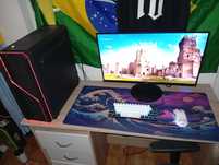 Pc gamer e cadeira gamer