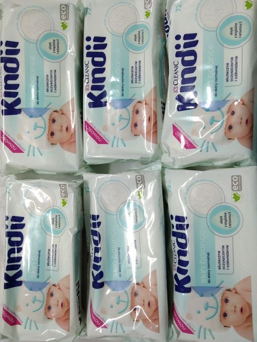 Chustki nawilżane chusteczki nawilżające dzidziuś mokre wkładki osłonk