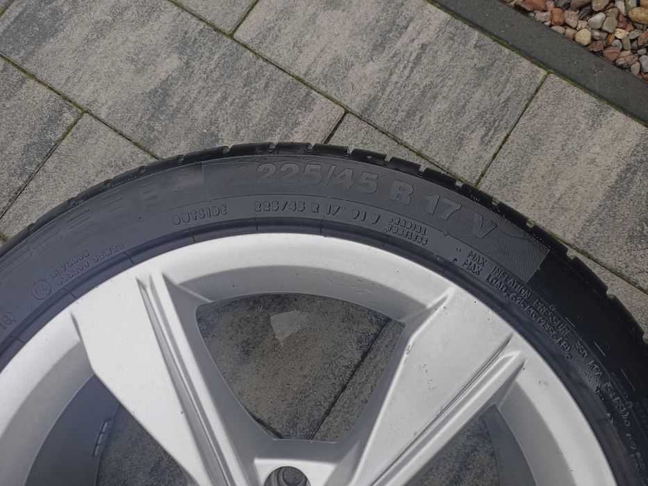 Koło dojazdowe VAG 17'', 225x45 R17, ET38