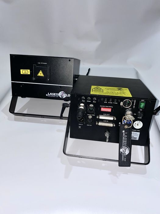 Laserworld DS-3000RGB MK4 + 86 autorskich figur