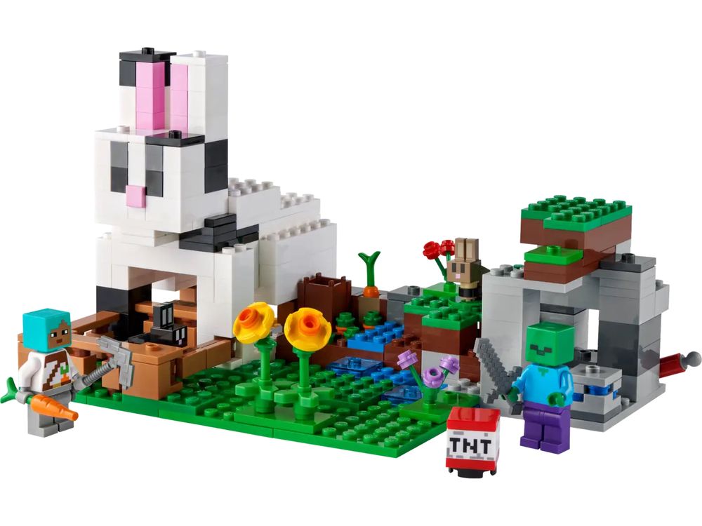 Lego Minecraft 21181 Królicza Farma