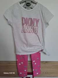 Komplet koszulka legginsy DKNY