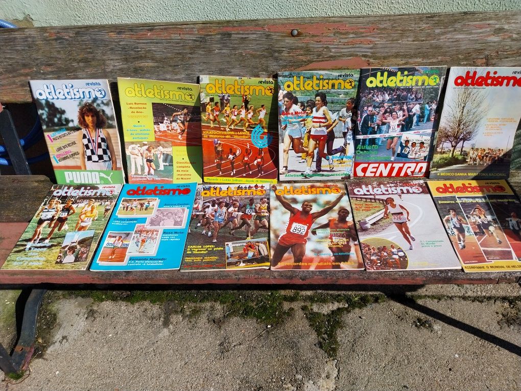 Revistas antigas de desporto