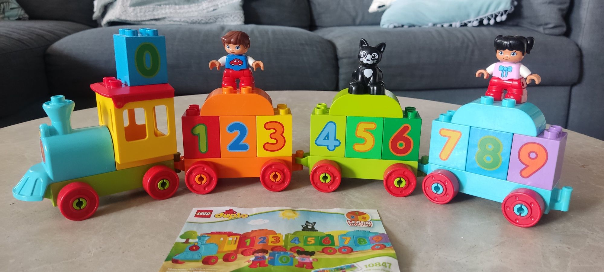 LEGO Duplo Pociąg z cyferkami