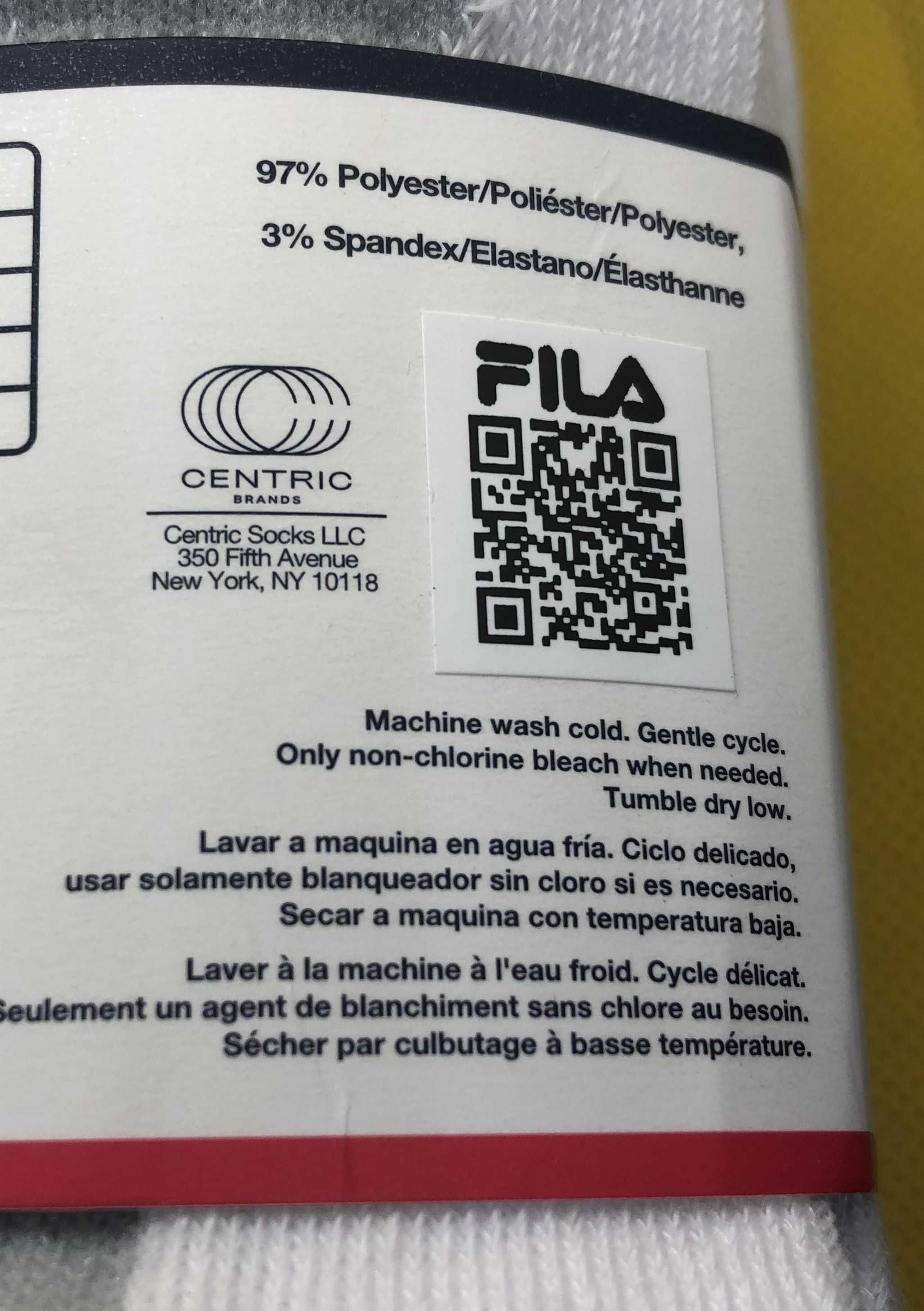 Белые носки FILA (оригинал)