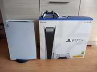 PlayStation 5 825GB na gwarancji (z napędem) + gry