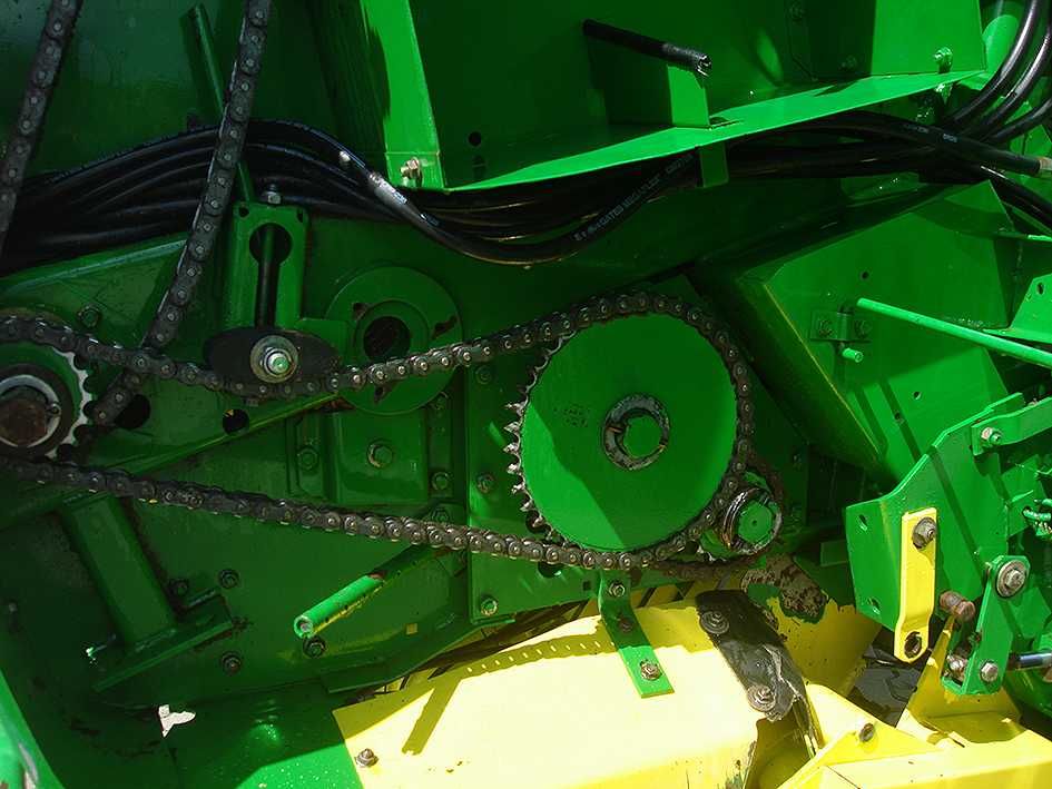 Пресс подборщик John Deere 545 (Тюкопрес Прес підбирач Claas Krone)