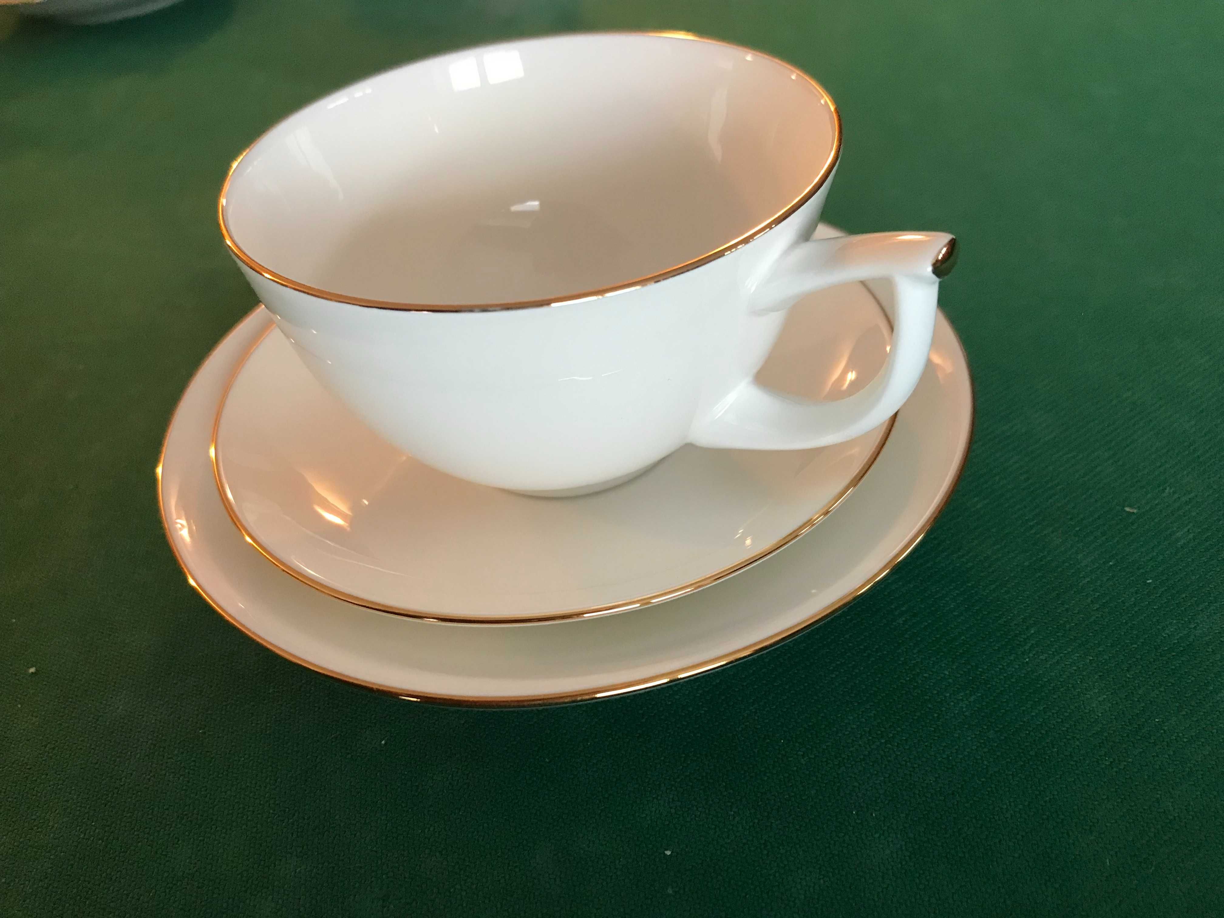 Komplet porcelanowy JIESIA Bone China dla 6 osób