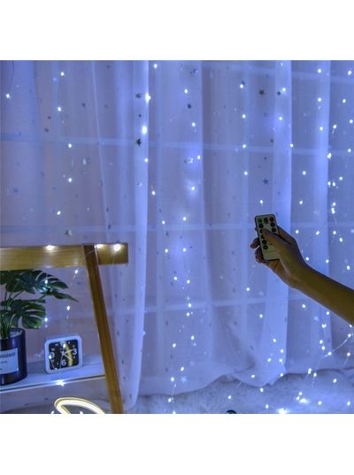 Гирлянда штора промені роси 2*2м 3*2м 3*3м