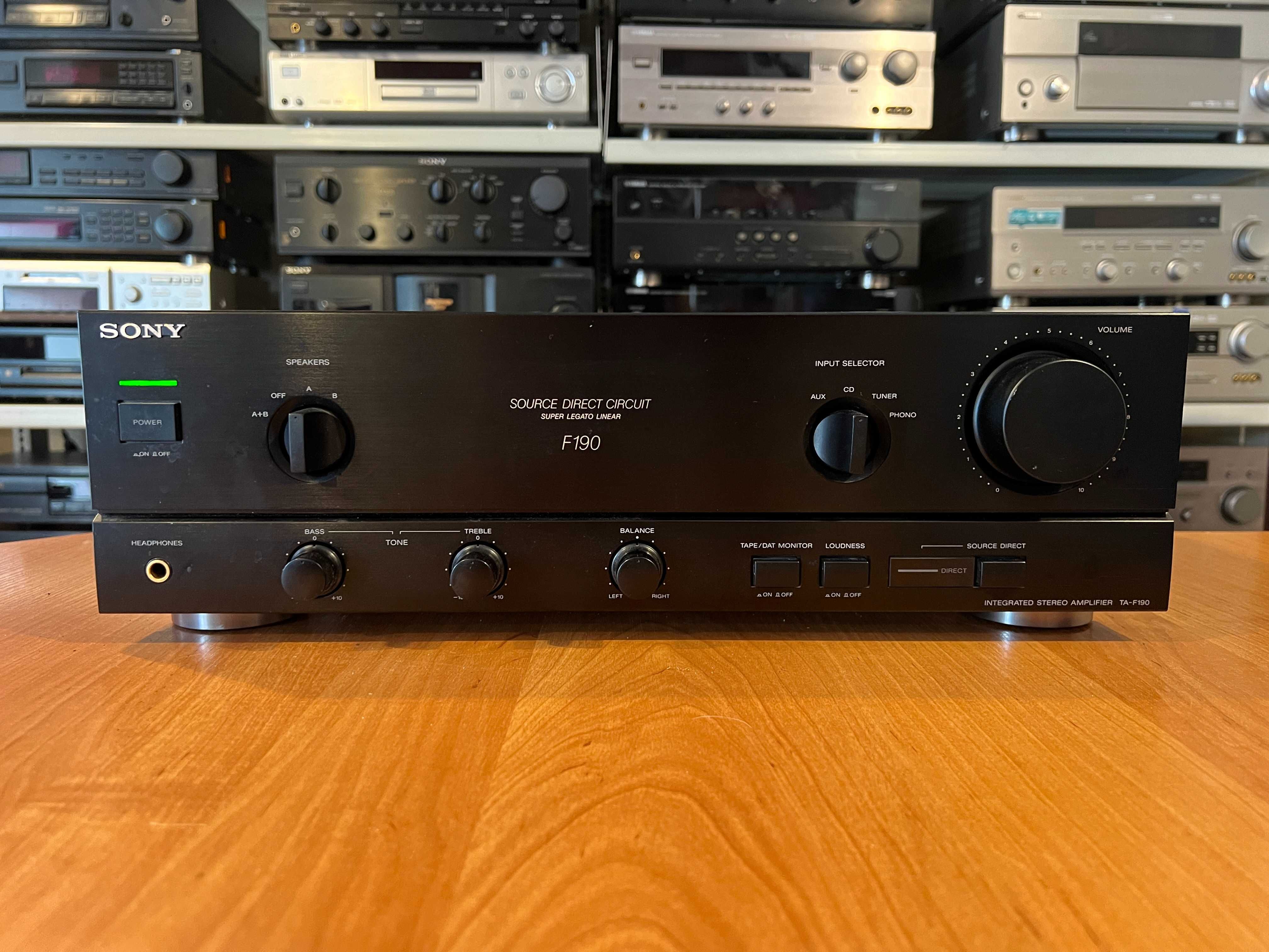 Wzmacniacz Sony TA-F190 Stereo, Audio Room