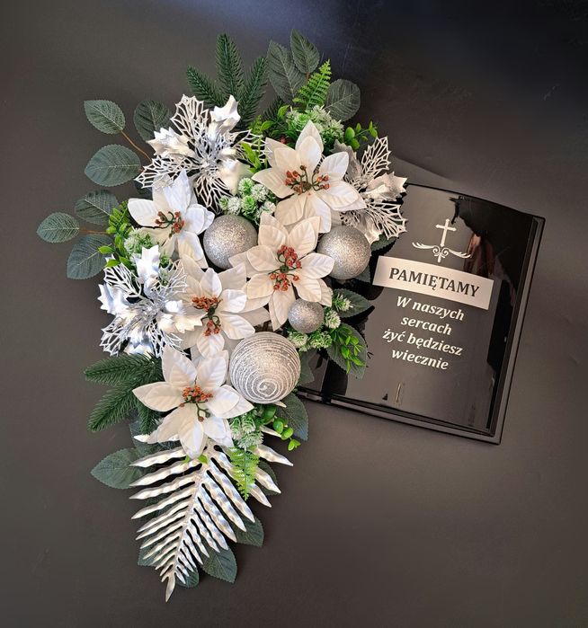 Ksiega nagrobna -  stroik na cmentarz pomnik grób