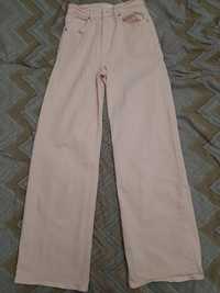 Рожеві джинси Бершка 34 розмір