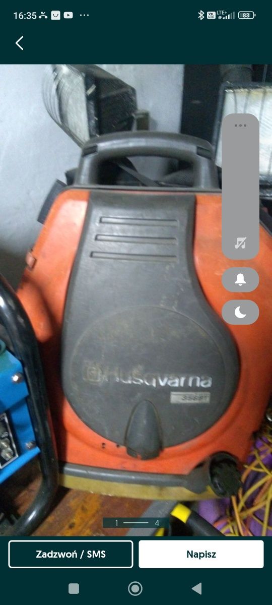 Kosa i dmuchawa husvarna