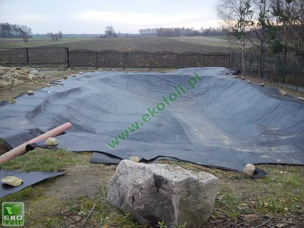 Folia PVC PCV do oczek wodnych stawów zbiorników wodnych uszczelnianie