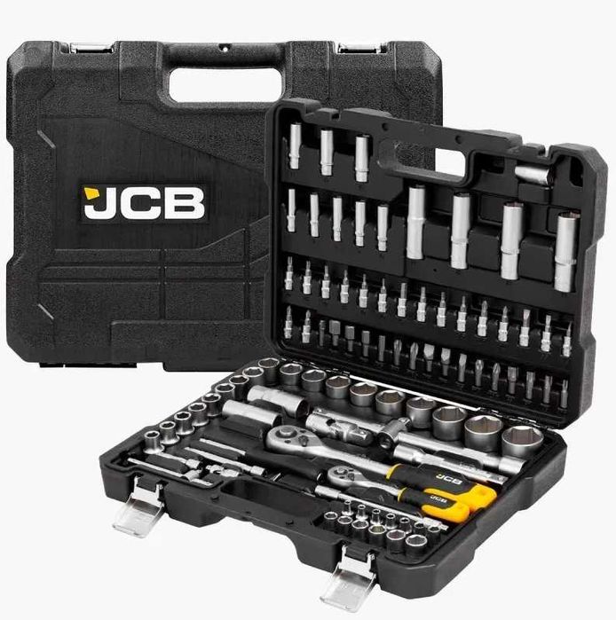 Набір інструментів 94 пр. 1/4", 1/2" ( 6гр.) JCB Tools JCB-4941-5