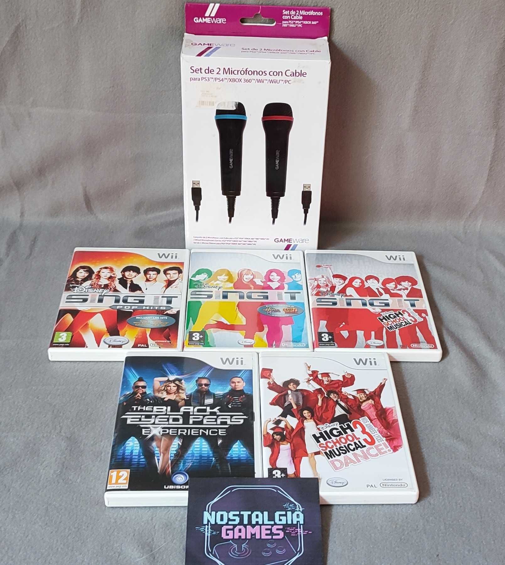 Nintendo Wii ( pack diversão/musica )