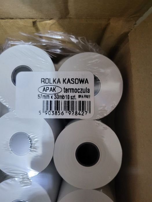 Rolka kasowa apak termoczuła 57x30