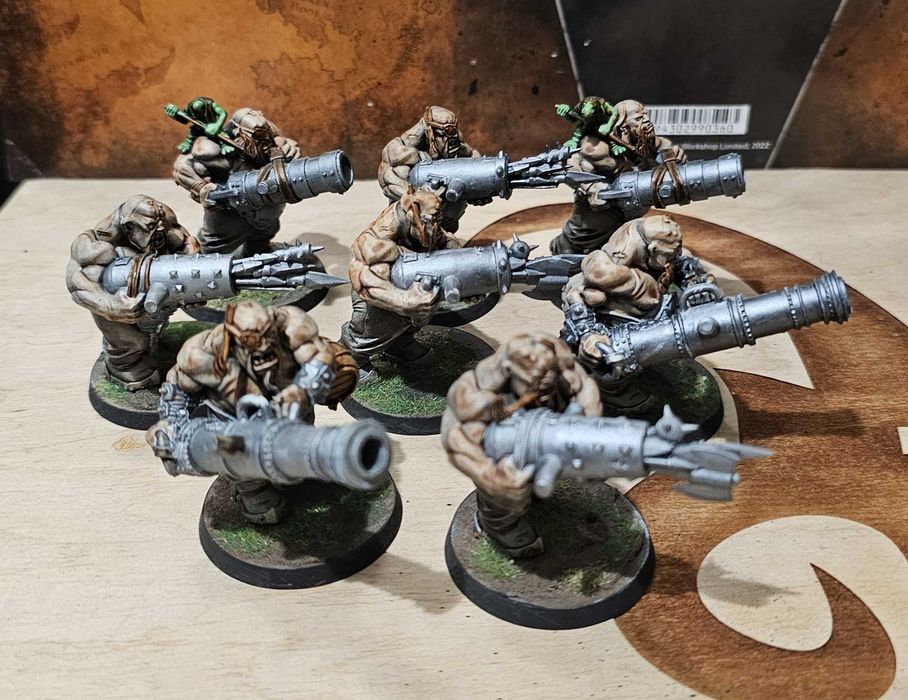 8 x Leadbelchers Ogor Mawtribes Warhammer Age of Sigmar