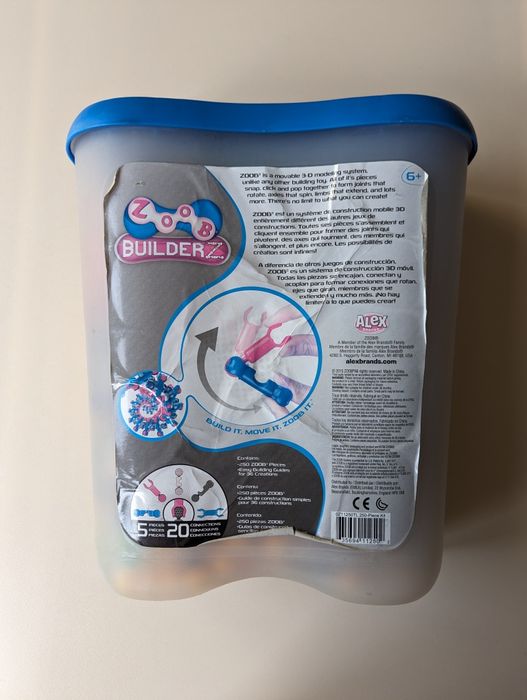 Конструктор Zoob 249 Builders