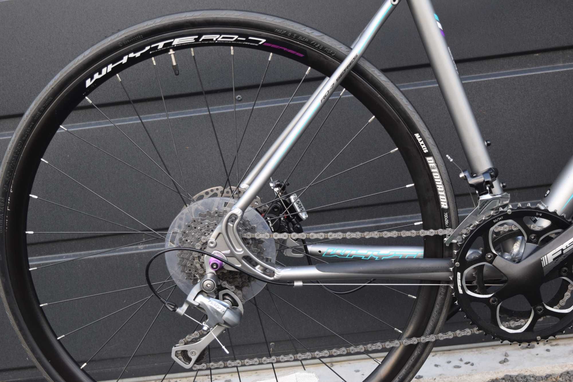 WYPRZEDAŻ Rower szosa / gravel Whyte Devon | Roz. 49 | Sora - TRP