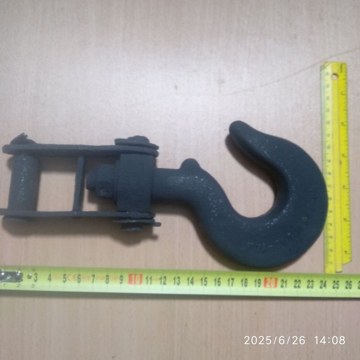 Гак чалочний, розміри на фото