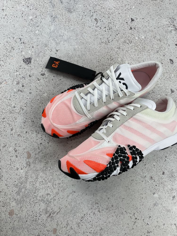 Adidas Y-3 yohji yamamoto Rehito White/Orange крсовки унісекс Оригінал